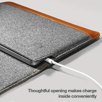 Slim 13.3 Inch Laptop Sleeve 13.5 Inch Grey For ASUS ZenBook/VivoBook