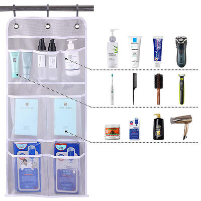 Mesh Hanging Packing Organizer / 340oz 1000ml Shampoo Shower Organizer With Hooks