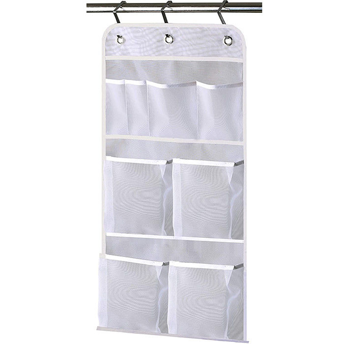 Mesh Hanging Packing Organizer / 340oz 1000ml Shampoo Shower Organizer With Hooks